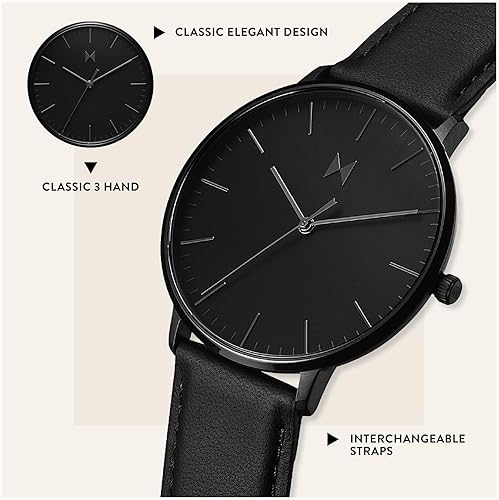 Men’s Legacy Slim Watch - Analog Watch for Men - Minimalist, Water Resistant 3 ATM/30 Meters Men’s Dress Watch
