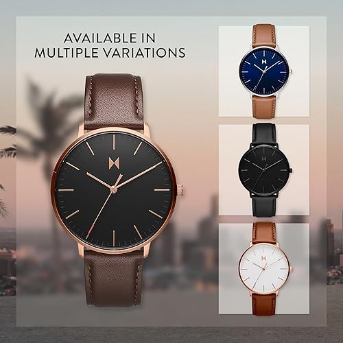 Men’s Legacy Slim Watch - Analog Watch for Men - Minimalist, Water Resistant 3 ATM/30 Meters Men’s Dress Watch