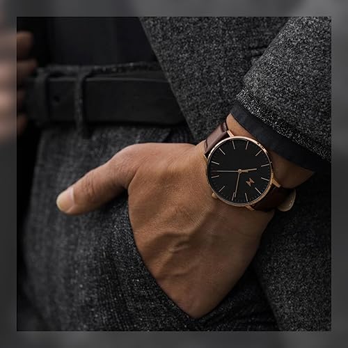 Men’s Legacy Slim Watch - Analog Watch for Men - Minimalist, Water Resistant 3 ATM/30 Meters Men’s Dress Watch