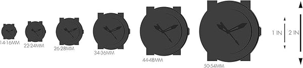 Women's Stainless Steel + Stain Resistant Silicone Watch