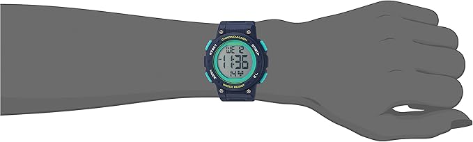 Sport Women's Digital Chronograph Resin Strap Watch