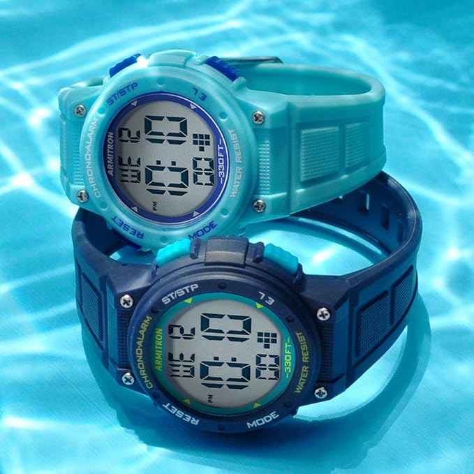 Sport Women's Digital Chronograph Resin Strap Watch