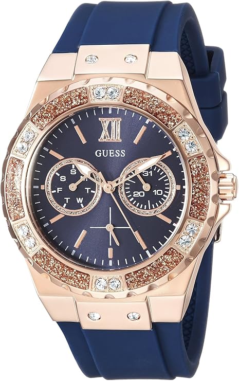 Women's Stainless Steel + Stain Resistant Silicone Watch