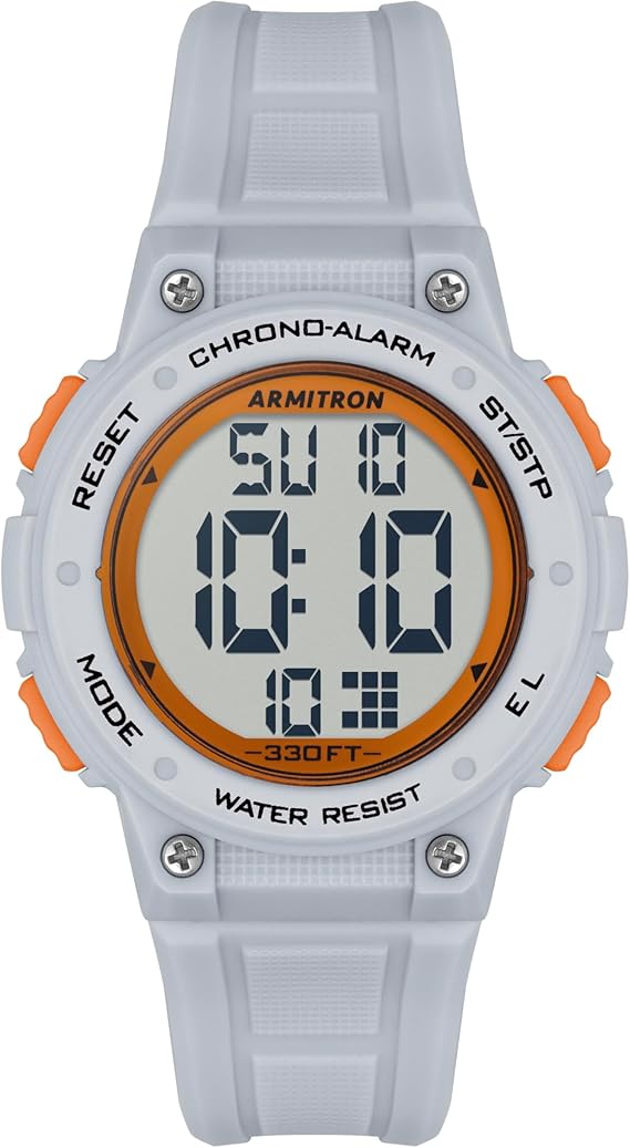 Sport Women's Digital Chronograph Resin Strap Watch