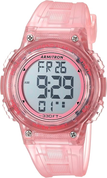 Sport Women's Digital Chronograph Resin Strap Watch