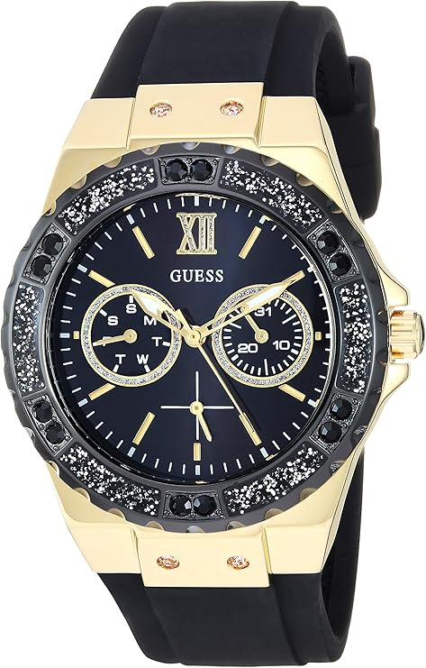 Women's Stainless Steel + Stain Resistant Silicone Watch
