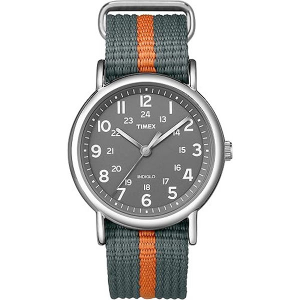 Timex Weekender 38mm Unisex Analog Watch | INDIGLO Backlight | Adjustable Durable Nylon Fabric
