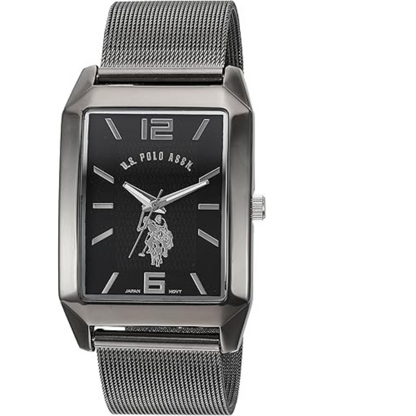 Classic Men's Quartz Metal and Alloy Watch, Color:Black