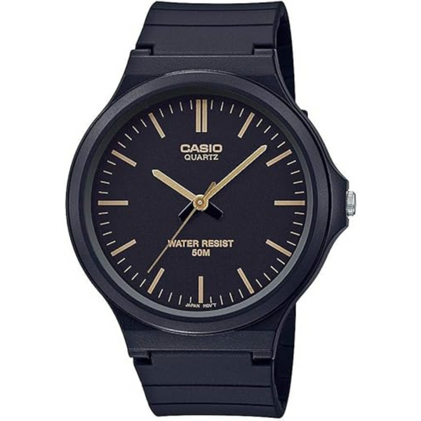 Casio MW240 Series | Men’s Quartz Watch | 50M WR | Large Resin Case | Resin Glass | Resin Band | Large Arabic Numerals | Analog Watch
